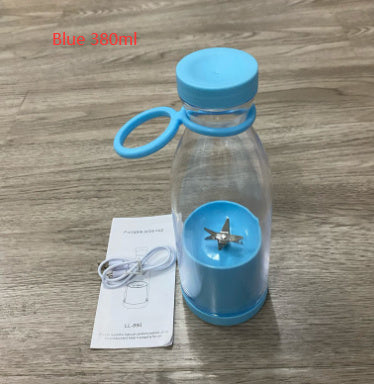 350ML Electric Juicer Blender Mixer USB Rechargeable Machine Household Portable Blender Maker Cup Kitchen Tool Kit - Sluxe Fashions