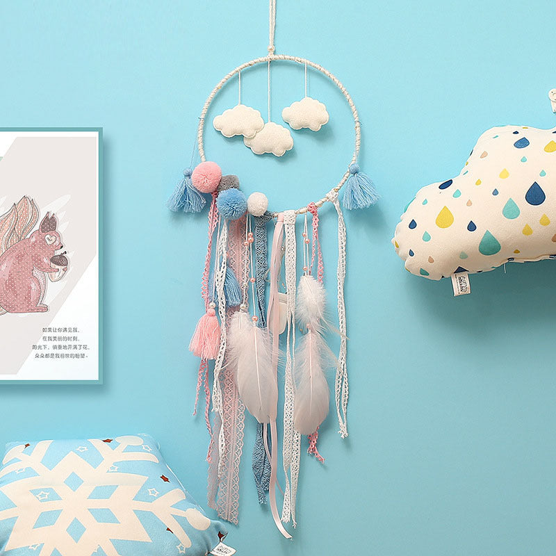 Cloud Dream Catcher Wind Chime Pendant - Sluxe Fashions