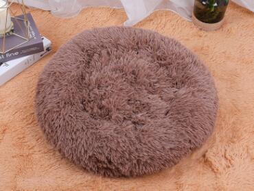 Dog Beds For Small Dogs Round Plush Cat Litter Kennel Pet Nest Mat Puppy Beds - Sluxe Global
