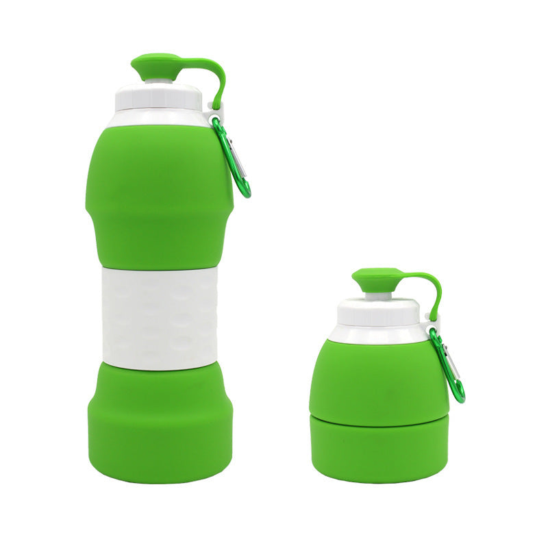 Silicone folding water bottle - Sluxe Fashions