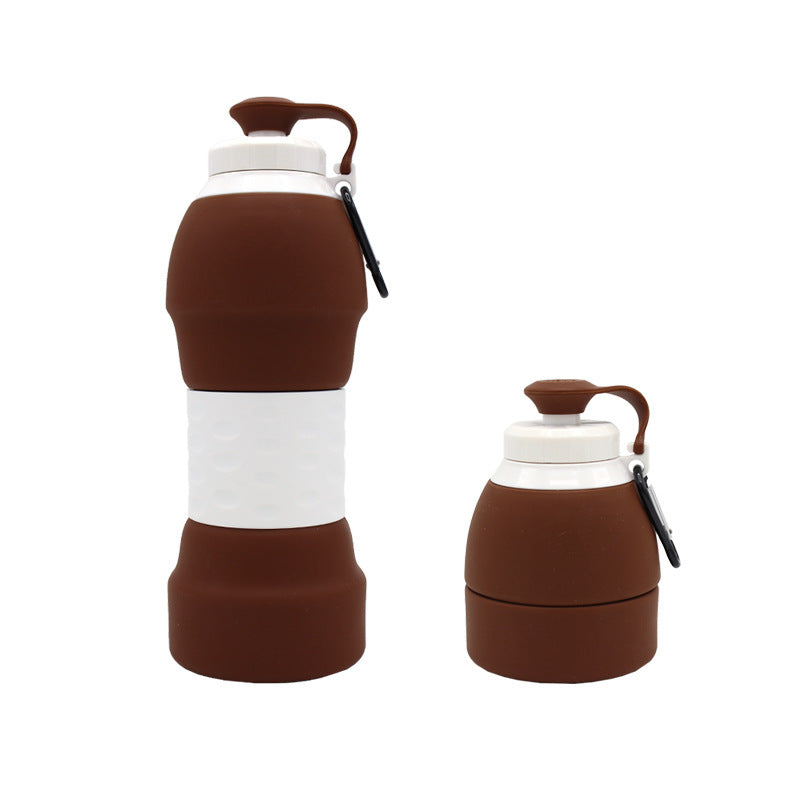 Silicone folding water bottle - Sluxe Fashions