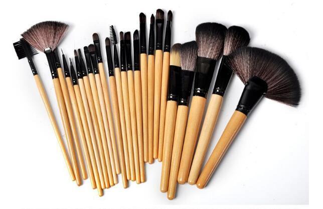 Gift Bag Of 24 Pcs Makeup Brush Sets Professional Cosmetics Brushes Eyebrow Powder Foundation Shadows Pinceaux Make Up Tools - Sluxe Global