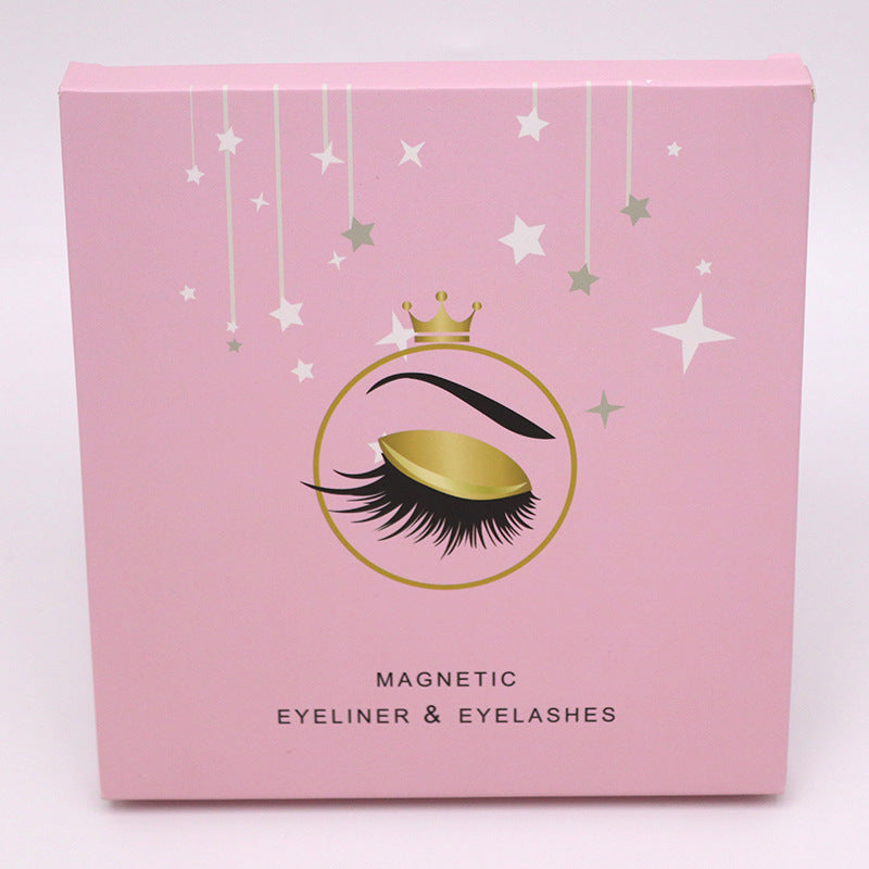 Magnetic Eyelashes Eyeliner Set Long Lasting False Mink Waterproof Eye Lashes Extension Reusable Beauty Makeup Tool - Sluxe Fashions