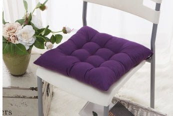 Solid Color Butt Cushion Dining Chair Cushion Seat Cushion Stool Cushion Tatami Beautiful Buttocks Cushion - Sluxe Global