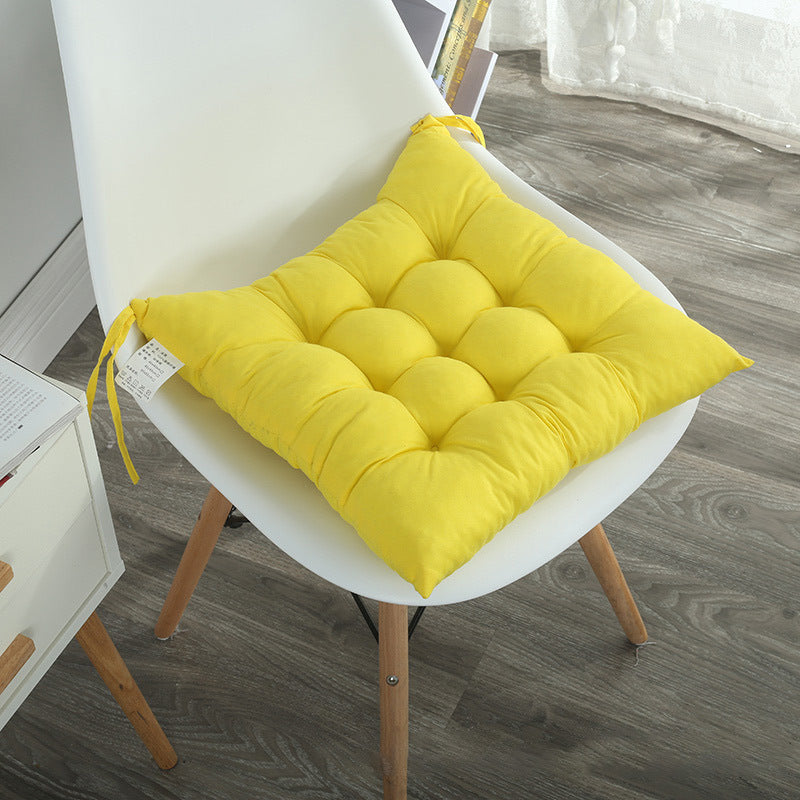 Solid Color Butt Cushion Dining Chair Cushion Seat Cushion Stool Cushion Tatami Beautiful Buttocks Cushion - Sluxe Global