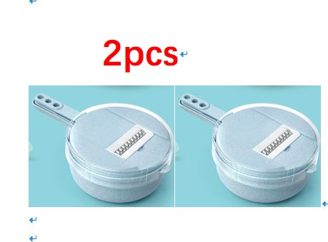 8 In 1 Mandoline Slicer Vegetable Slicer Potato Peeler Carrot Onion Grater With Strainer Vegetable Cutter Kitchen Accessories - Sluxe Fashions