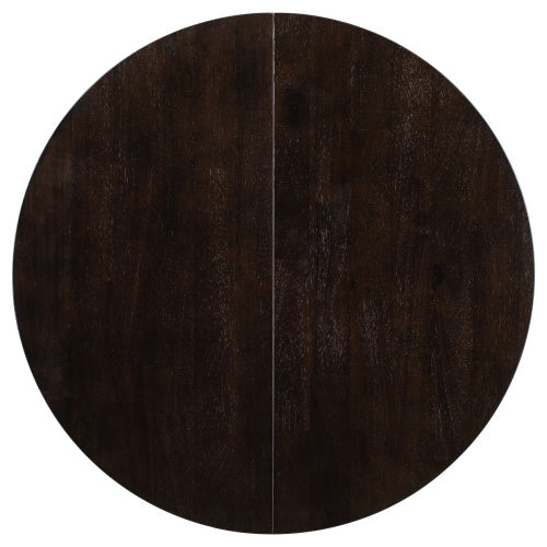 5-piece Farmhouse Wooden Dining Table Set - Sluxe Global