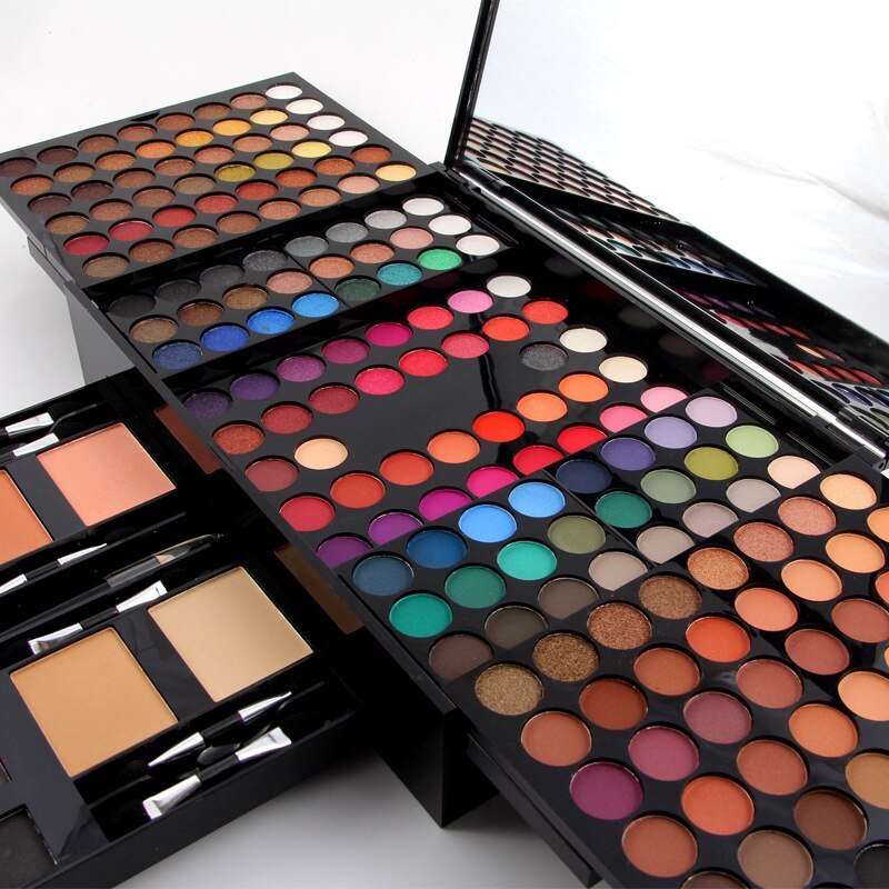 Piano box make-up cosmetic case - Sluxe Fashions