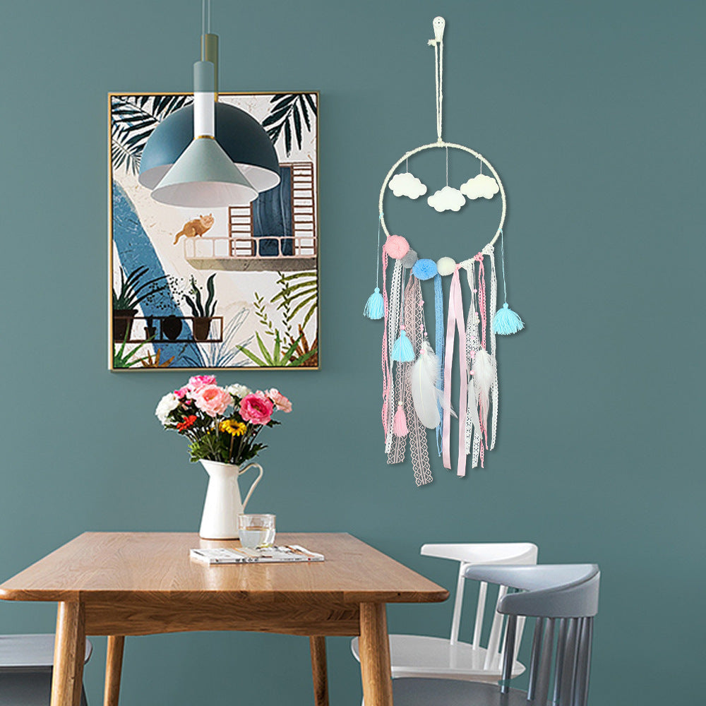 Cloud Dream Catcher Wind Chime Pendant - Sluxe Fashions