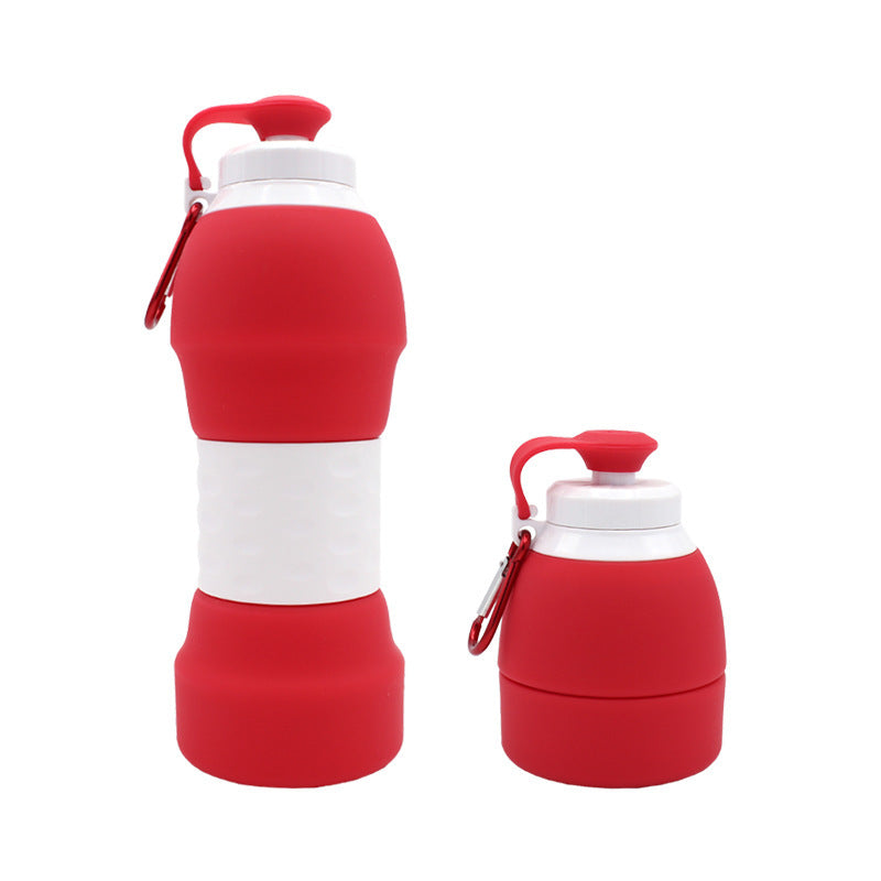 Silicone folding water bottle - Sluxe Fashions