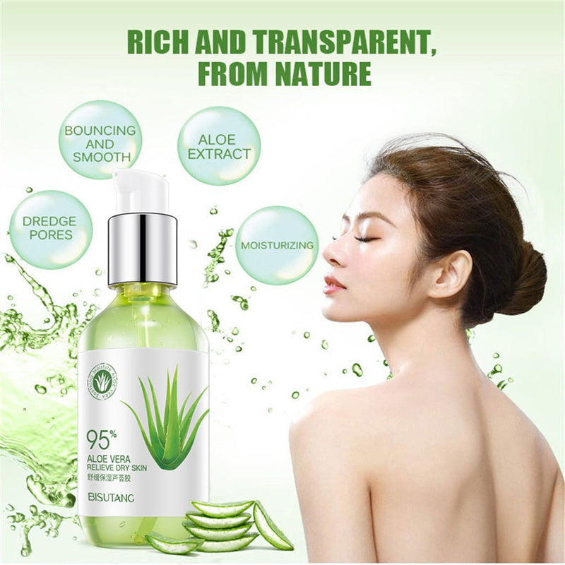 Aloe Gel Moisturizing Lotion Facial Cream Perfectly Plain Moisturizing And Smooth Skin Care Products - Sluxe Fashions