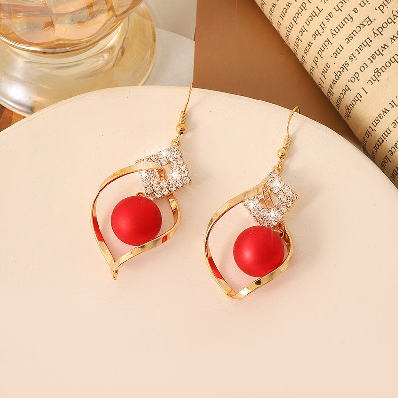 Women's Fashionable Temperamental All-match Earrings - Sluxe Fashions