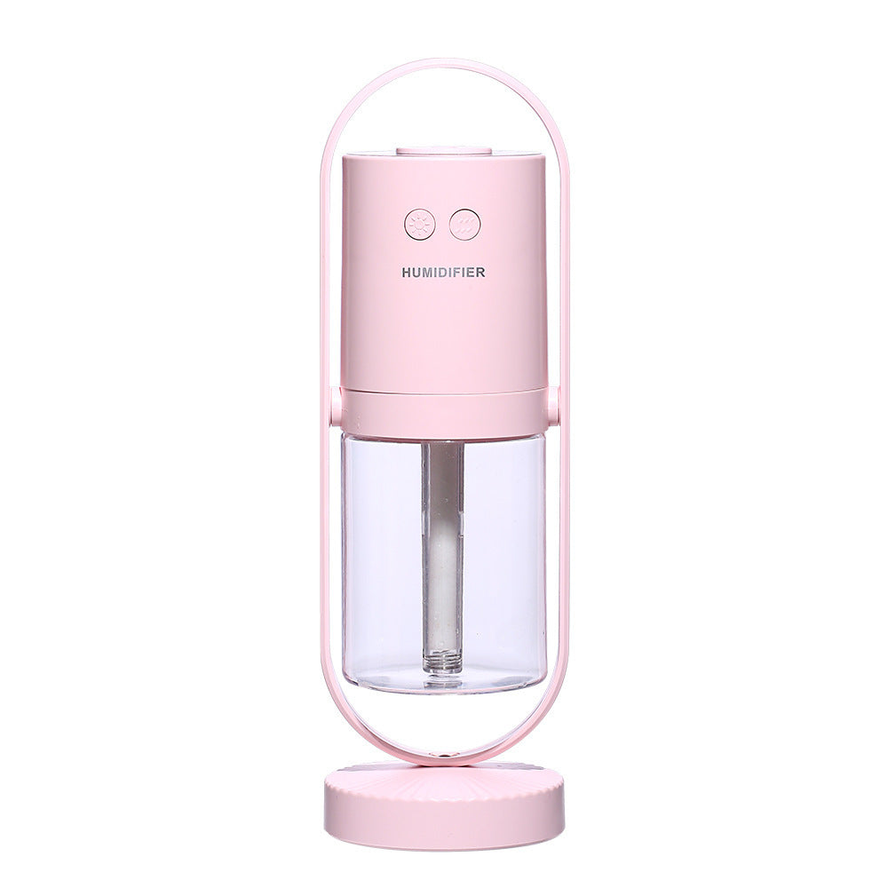 Magic Shadow USB Air Humidifier For Home With Projection Night Lights Ultrasonic Car Mist Maker Mini Office Air Purifier - Sluxe Fashions