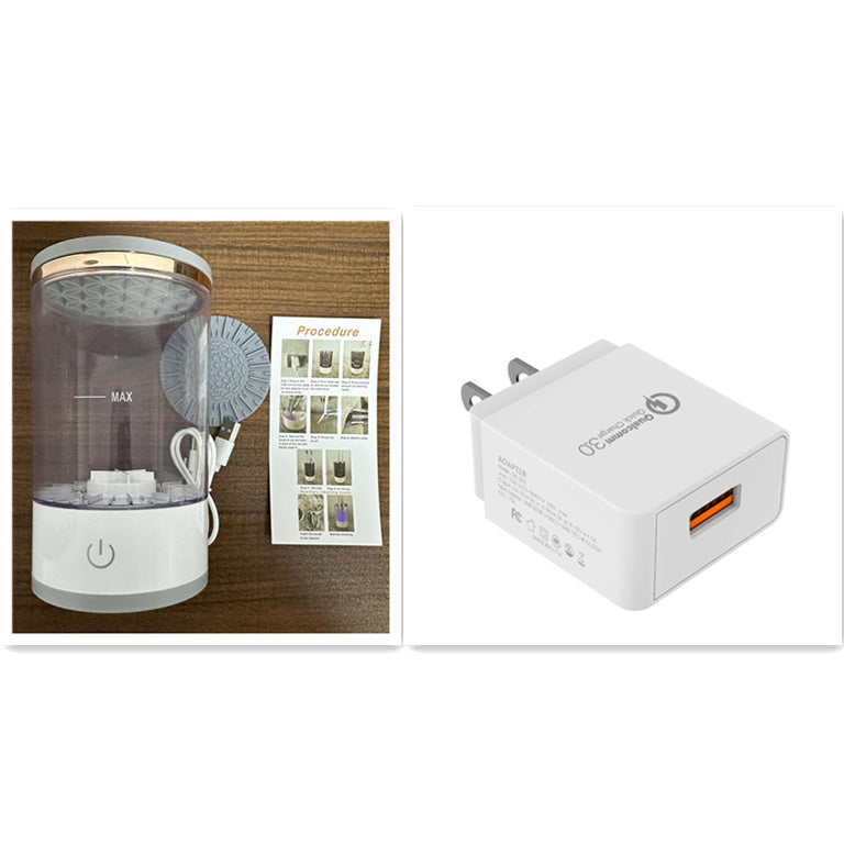 Rechargeable Makeup Brush CleanerAutomatic Brush Washer - Sluxe Fashions