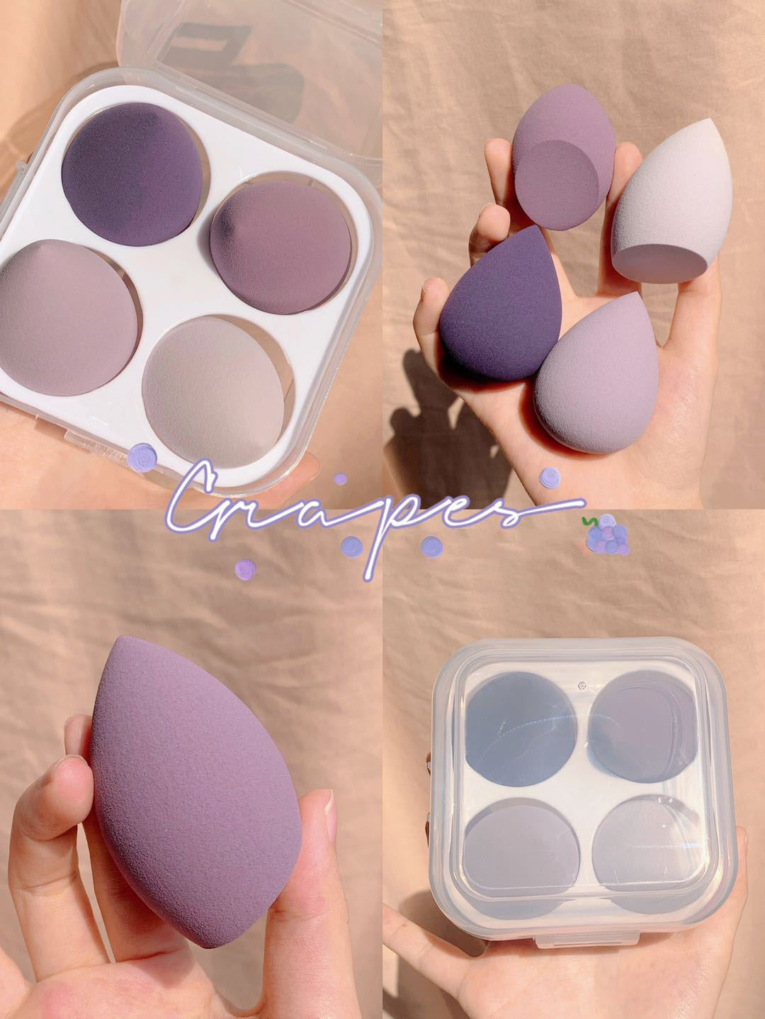 Makeup egg box - Sluxe Fashions