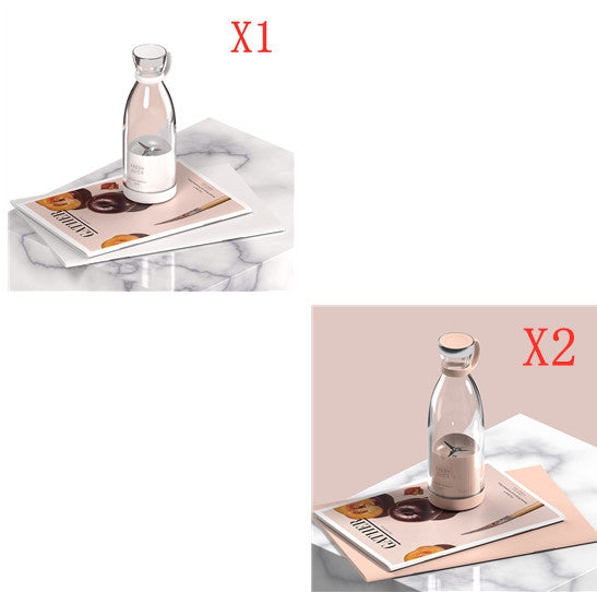 350ML Electric Juicer Blender Mixer USB Rechargeable Machine Household Portable Blender Maker Cup Kitchen Tool Kit - Sluxe Fashions