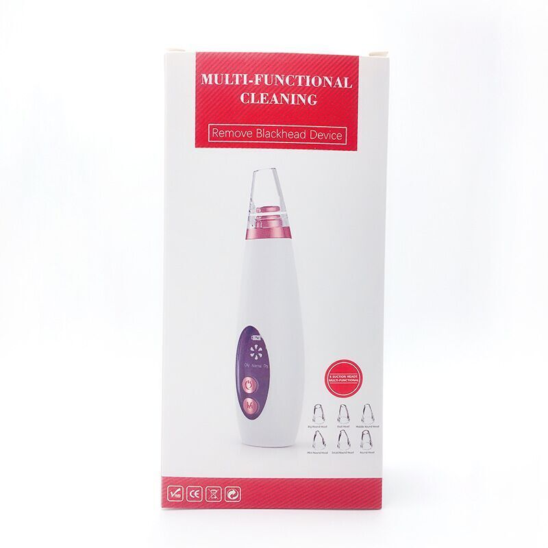 Blackhead Pore Vacuum Cleaner Nose Cleanser Blackheads Remover Blackhead Acne Removal Button Face Suction Beauty Skin Care Tool - Sluxe Fashions