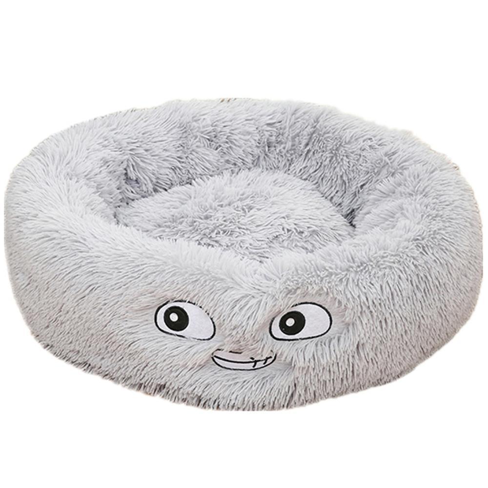 Dog Beds For Small Dogs Round Plush Cat Litter Kennel Pet Nest Mat Puppy Beds - Sluxe Global