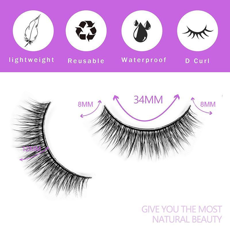 4078 False Eyelashes - Sluxe Fashions