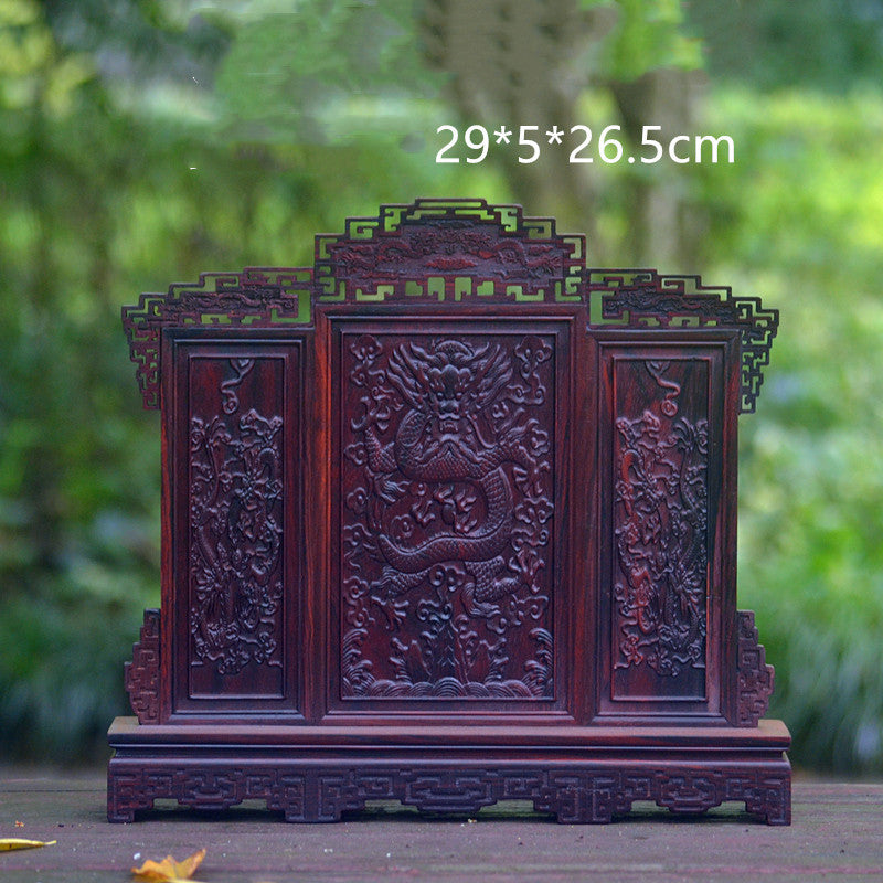 Red Rosewood Miniature Furniture Model - Sluxe Global