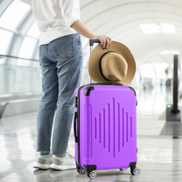 Comes With A Three In One Suitcase With 2 Diamond Shaped Stripes And Corners - Sluxe Global