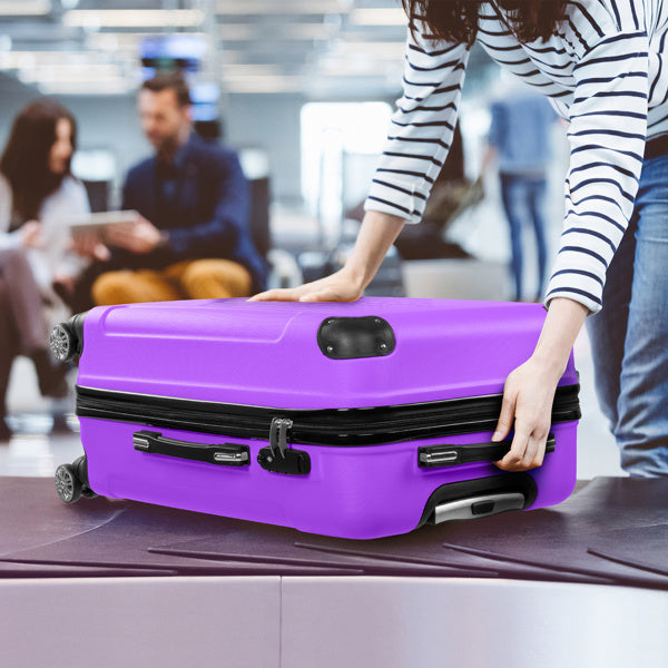 Comes With A Three In One Suitcase With 2 Diamond Shaped Stripes And Corners - Sluxe Global
