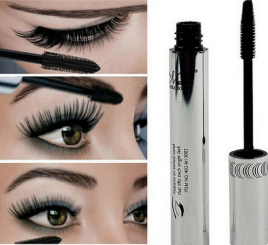 Long Curling Eyelash Extension Black Fiber Mascara Eye Lashes Makeup - Sluxe Fashions