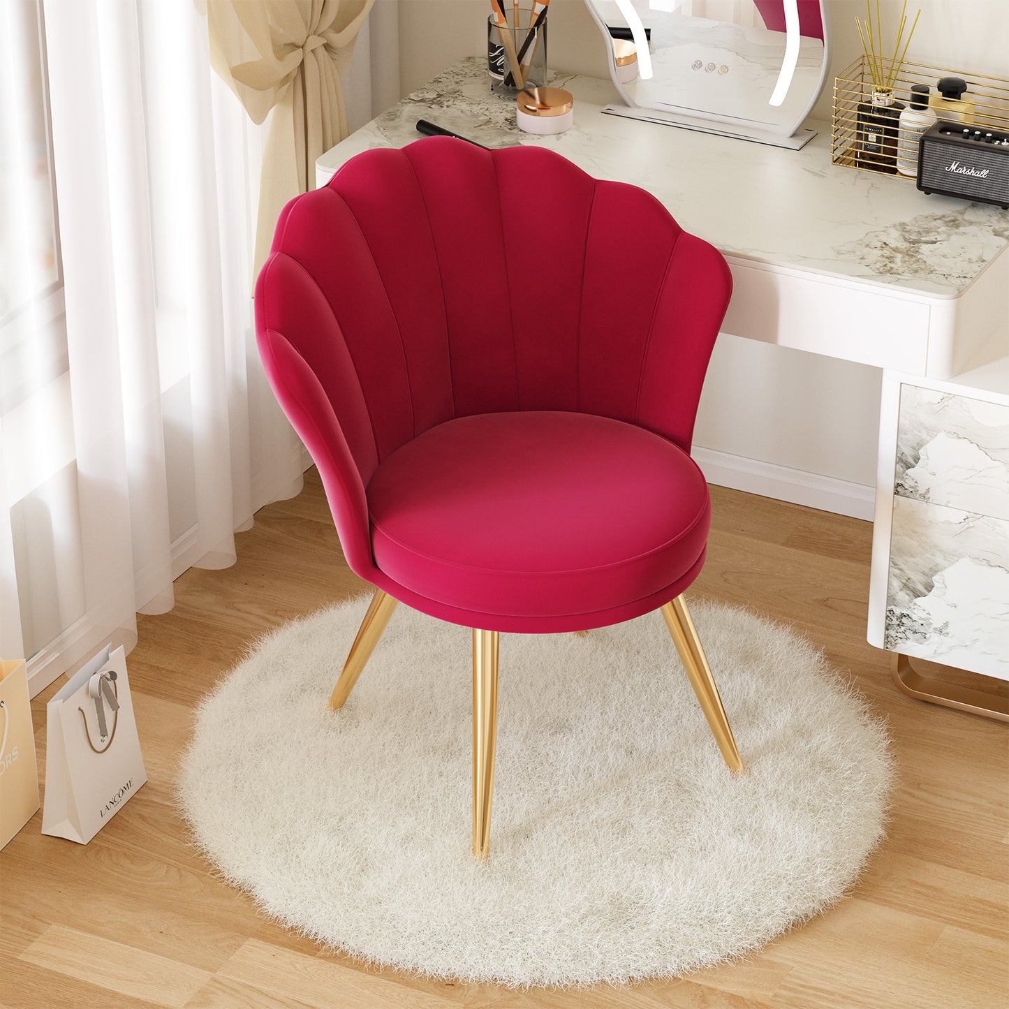 Velvet chair elegant chair beautiful chairs - Sluxe Global