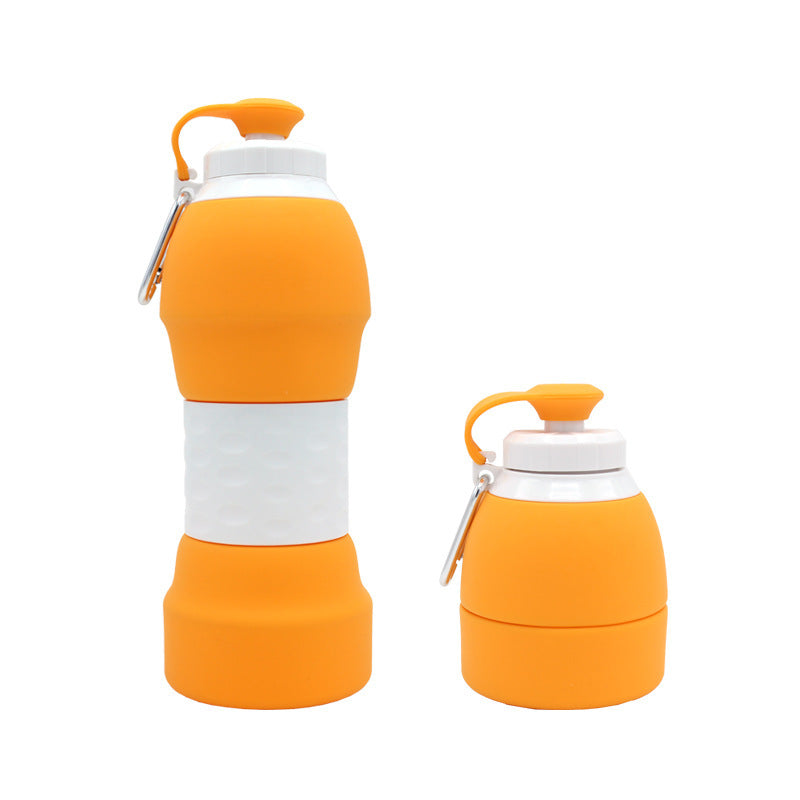 Silicone folding water bottle - Sluxe Fashions