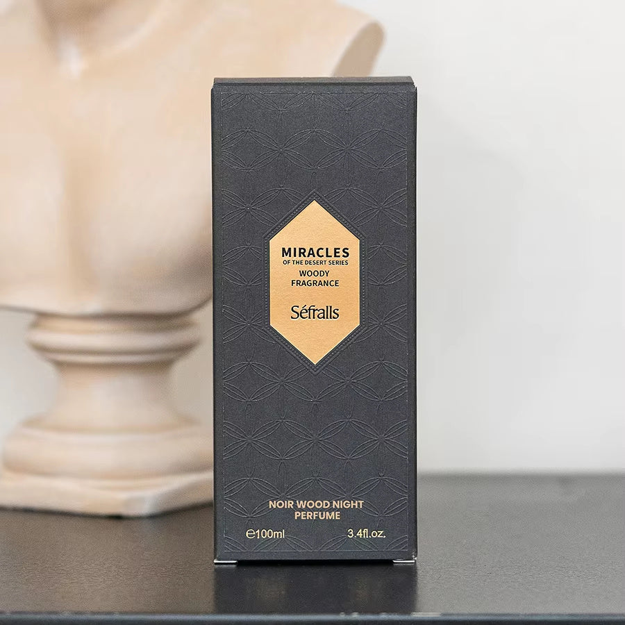 Sefralls Noir Wood Night Perfume Woody Fragrance Luxury Perfumes Woody Long Lasting Signature GRACEFUL Fragrance - Sluxe Fashions