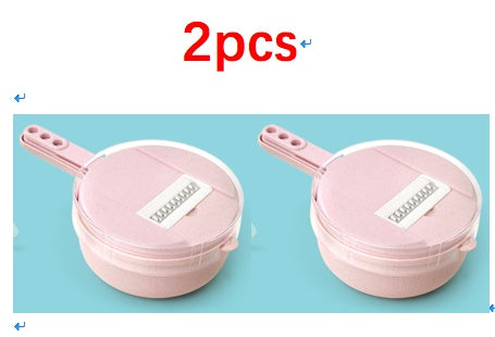 8 In 1 Mandoline Slicer Vegetable Slicer Potato Peeler Carrot Onion Grater With Strainer Vegetable Cutter Kitchen Accessories - Sluxe Fashions