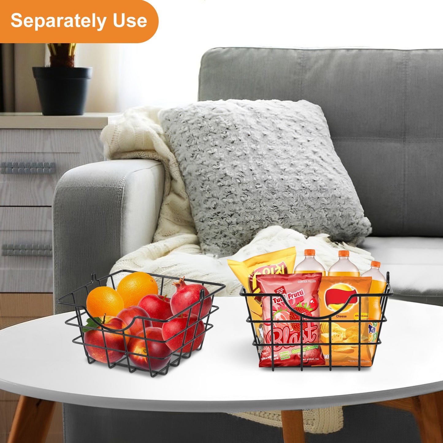 Simple Multi-layer Iron Can Be Shaken Storage Shelf - Sluxe Fashions