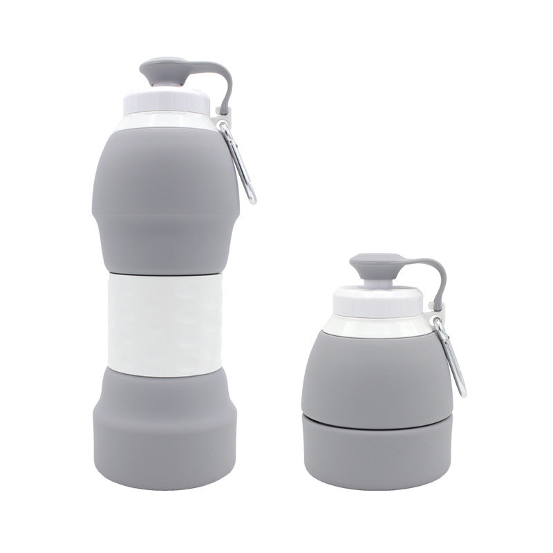 Silicone folding water bottle - Sluxe Fashions