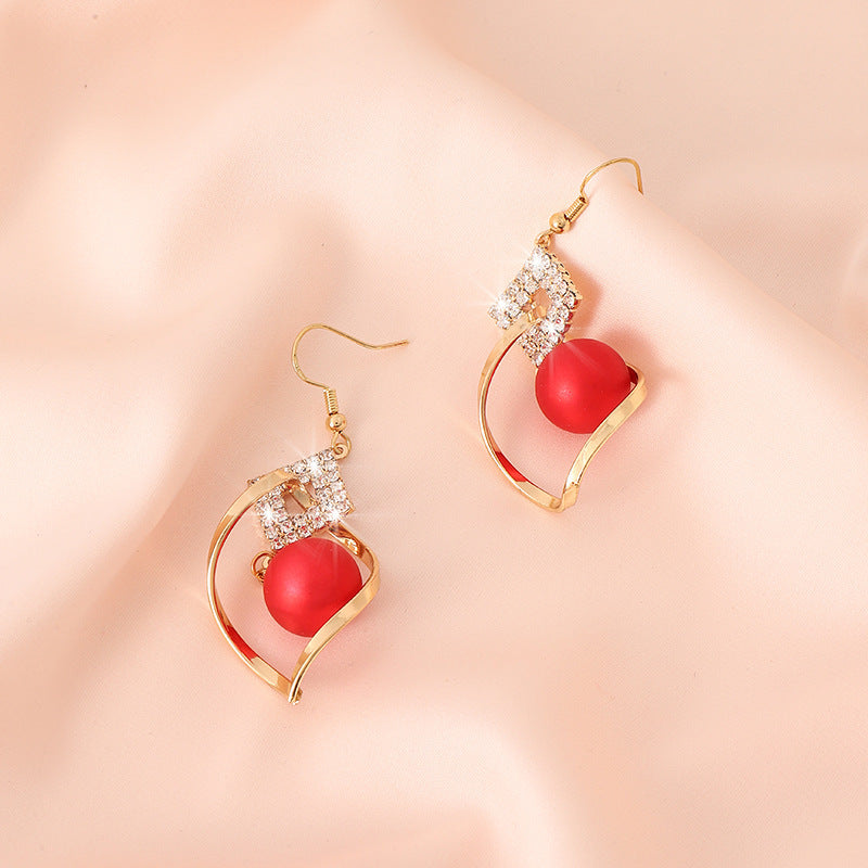 Women's Fashionable Temperamental All-match Earrings - Sluxe Fashions