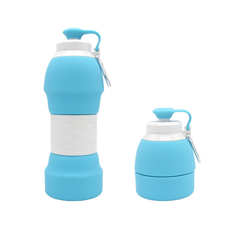 Silicone folding water bottle - Sluxe Fashions