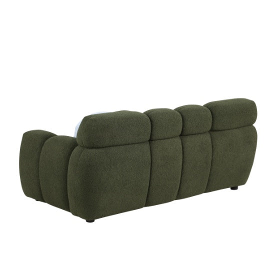 Home Upholstered Sofa Green - Sluxe Global