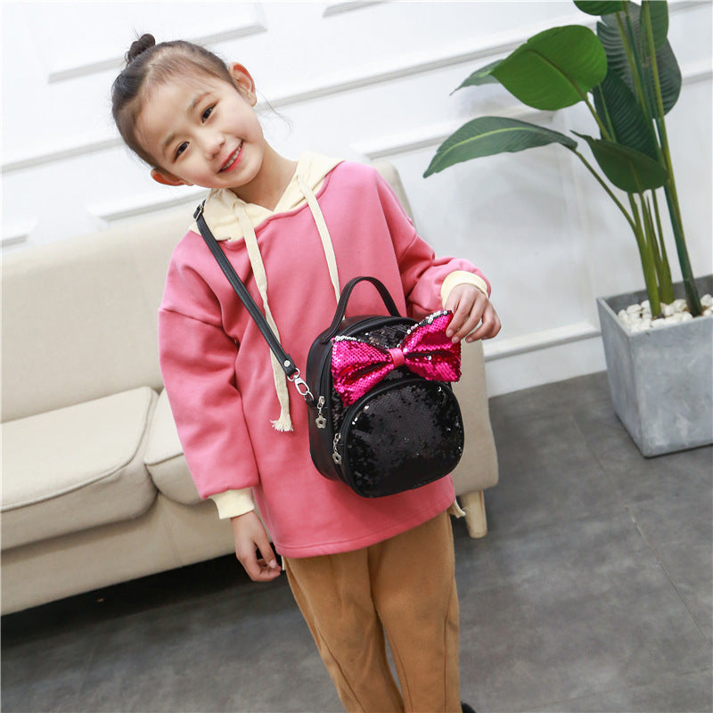 Cartoon Cute New Sequined Children's Backpack - Sluxe Fashions