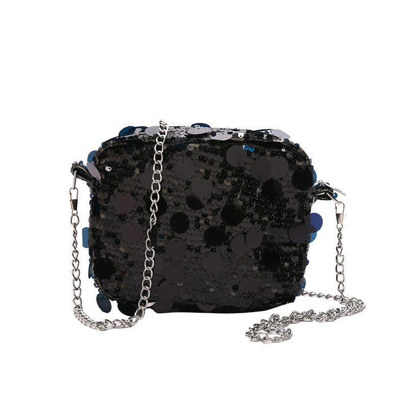 Sequin Women Large Capacity Chain One-shoulder Crossbody Bag - Sluxe Fashions