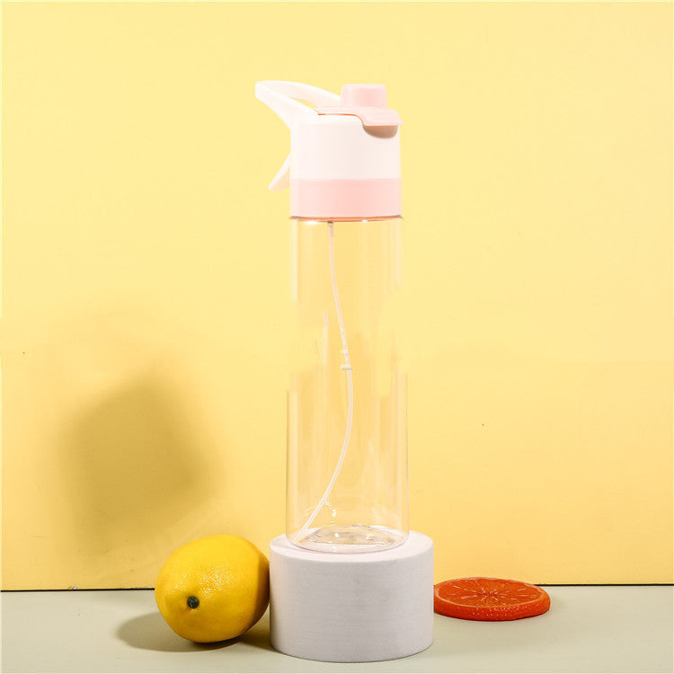 Fitness Outdoor Portable Sports Straight Body Plastic Water Cup