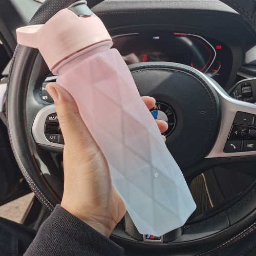 Spray Water Bottle For Girls Outdoor Sport Fitness Water Cup Large Capacity Spray Bottle Drinkware Travel Bottles Kitchen Gadgets - Sluxe Fashions