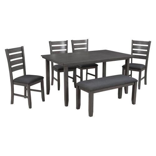 6-piece Dining Table Set - Sluxe Global
