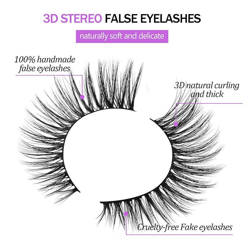 4078 False Eyelashes - Sluxe Fashions