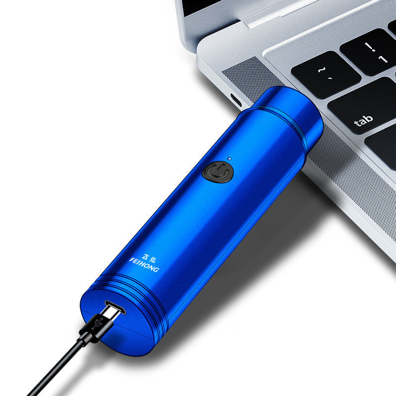 Mini Electric Shaver Portable Car Rechargeable Shaver - Sluxe Fashions