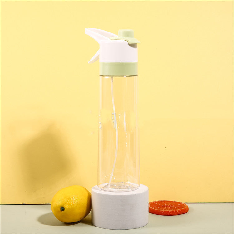 Fitness Outdoor Portable Sports Straight Body Plastic Water Cup