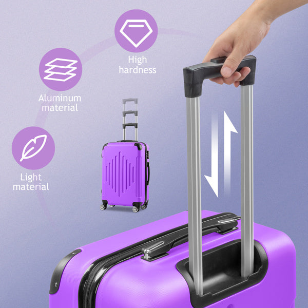 Comes With A Three In One Suitcase With 2 Diamond Shaped Stripes And Corners - Sluxe Global