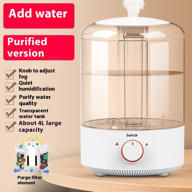 Home Silent Bedroom Humidifier Air Aromatherapy Machine - Sluxe Fashions