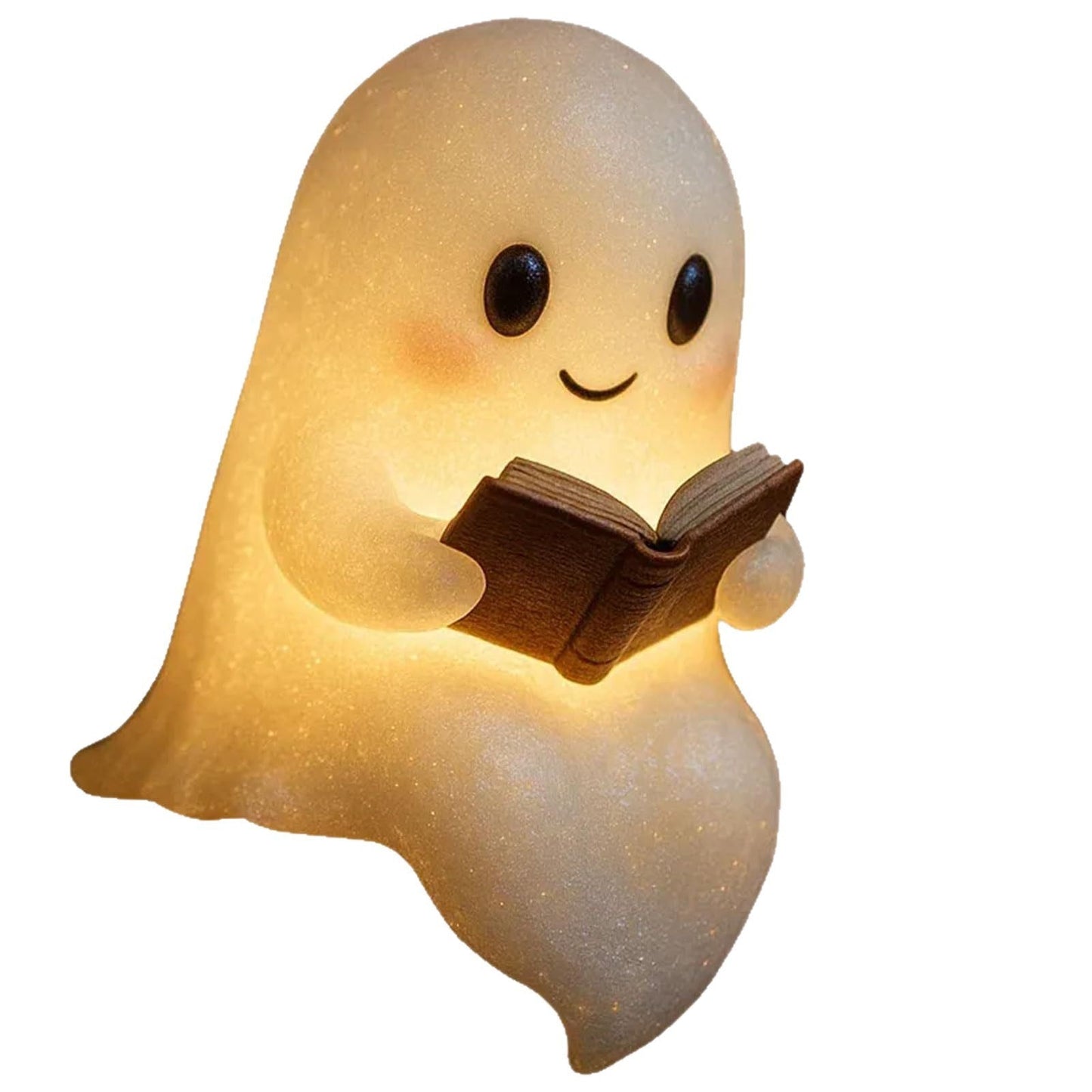 Cute LED Ghost Night Light Children's Nightlight Gift Bedside Sleep Lamp Halloween Decorations Lovely Ghost Lamp Warm Light Sluxe Global