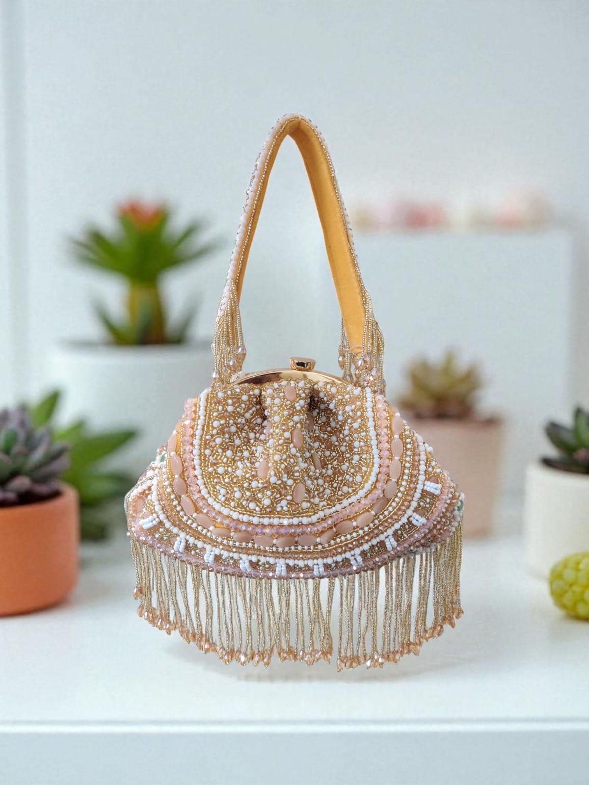 Noora clutch bag evening bag Indian bag Partywear purse - Sluxe Global