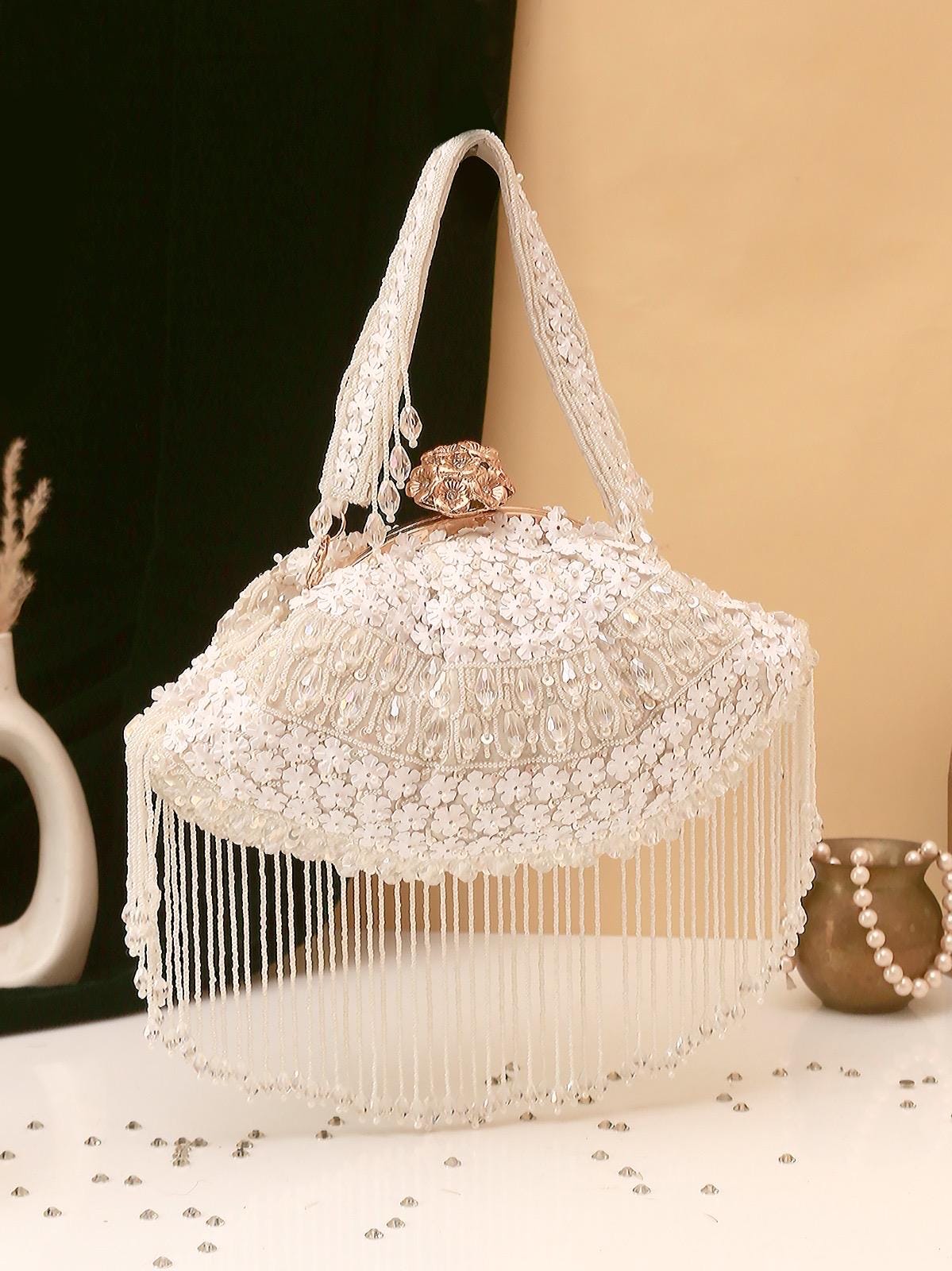 Radiant framed purse women handbag clutch bag Partywear bags - Sluxe Global