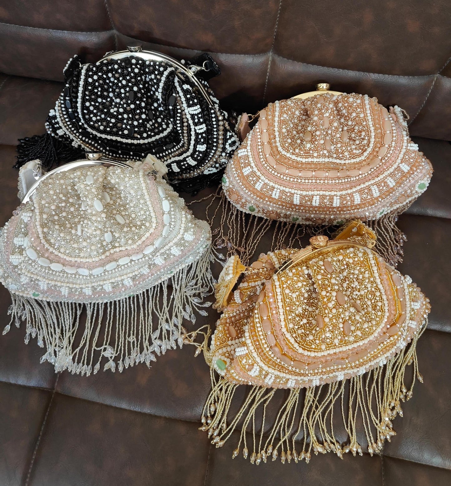 Noora clutch bag evening bag Indian bag Partywear purse - Sluxe Global